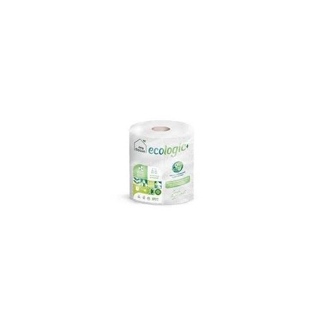 Rouleau d'Essuie-tout Blanc Mono (pack de 1)