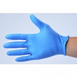 Gants nitrille non poudrés