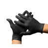 *Gants à usage unique SEIL en nitrile extra Noir - non poudré - Taille L*/