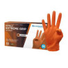 *Gants à usage unique SEIL en nitrile extra Orange - non poudré - Taille M*/