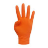 *Gants à usage unique SEIL en nitrile extra Orange - non poudré - Taille L*/