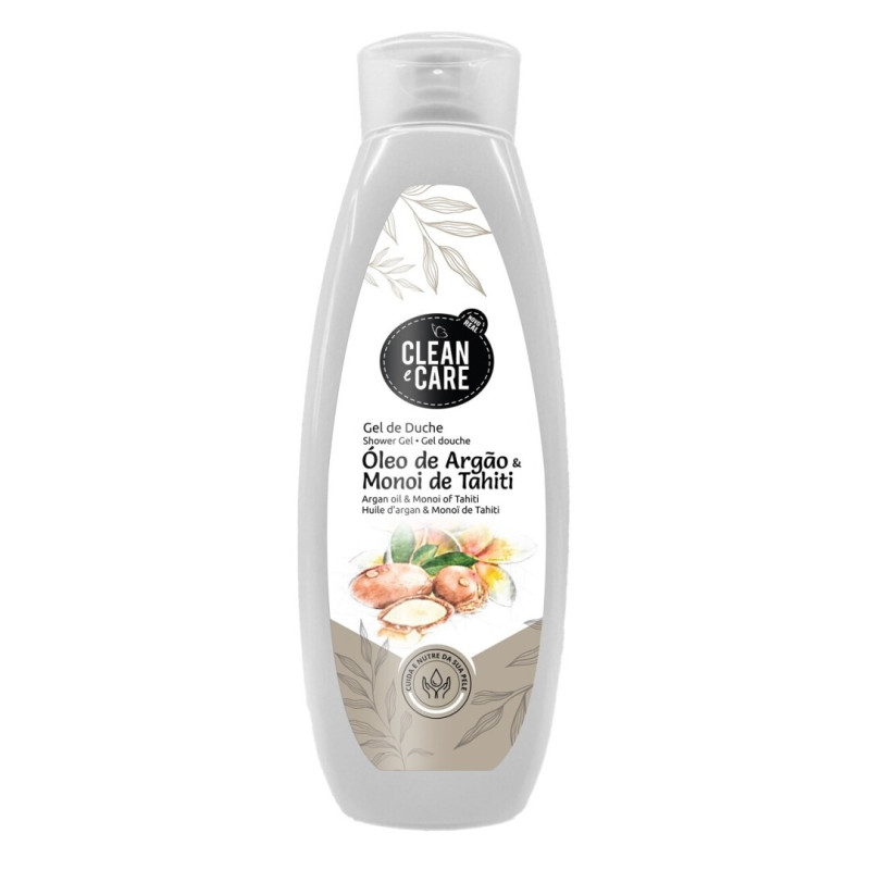 C&C Gel de bain huile d’argan - Monoï de Tahiti 750ml - Asd 6uni*