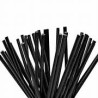 *Don Palillo- Papier Pailles Noir 6x200mm 250uni