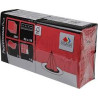 WT - Serviette Fasana Rouge 33x33cm 1/8 2 Couche*