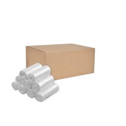 W.T - Sac Poubelle Transparent 22L - 30 Rouleau/ Carton