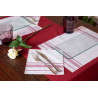 Serviette 1C Gc CLASS 40x40 Bistrot Bordeau - Seil
