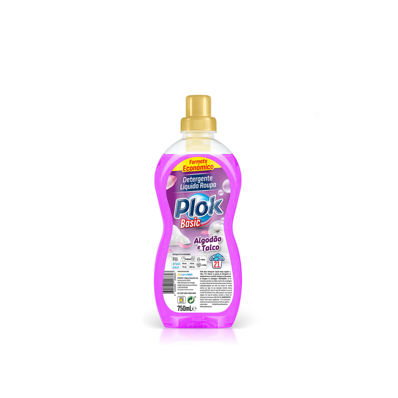 Carv -Lessive 0.750ml liquide coton et talc – 21D 9Un*