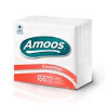 NAV - Serviette Amoos papier blanc 2 plis 33x33 (carton 2700uni) *