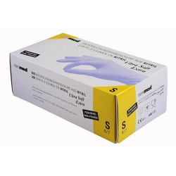 Gants d'examen en Nitril Ultra Soft Wemed - non poudré et non stérile - Taille S